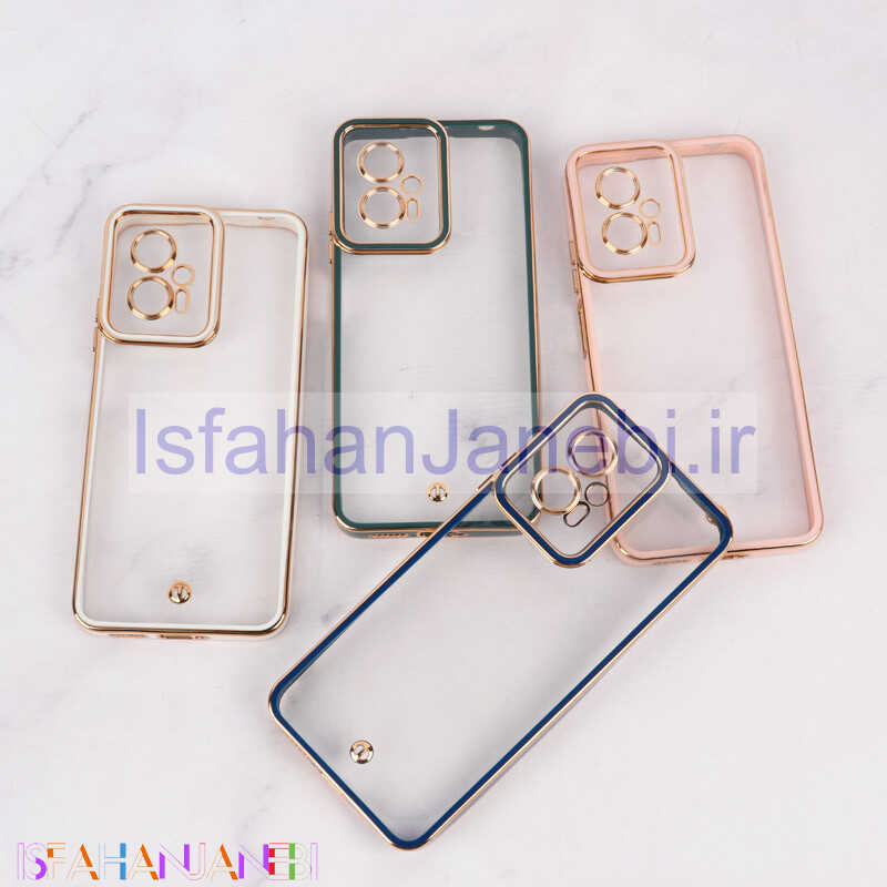 اصفهان جانبی-قاب Space شیائومی Poco X4 GT دور رنگی محافظ لنزدار