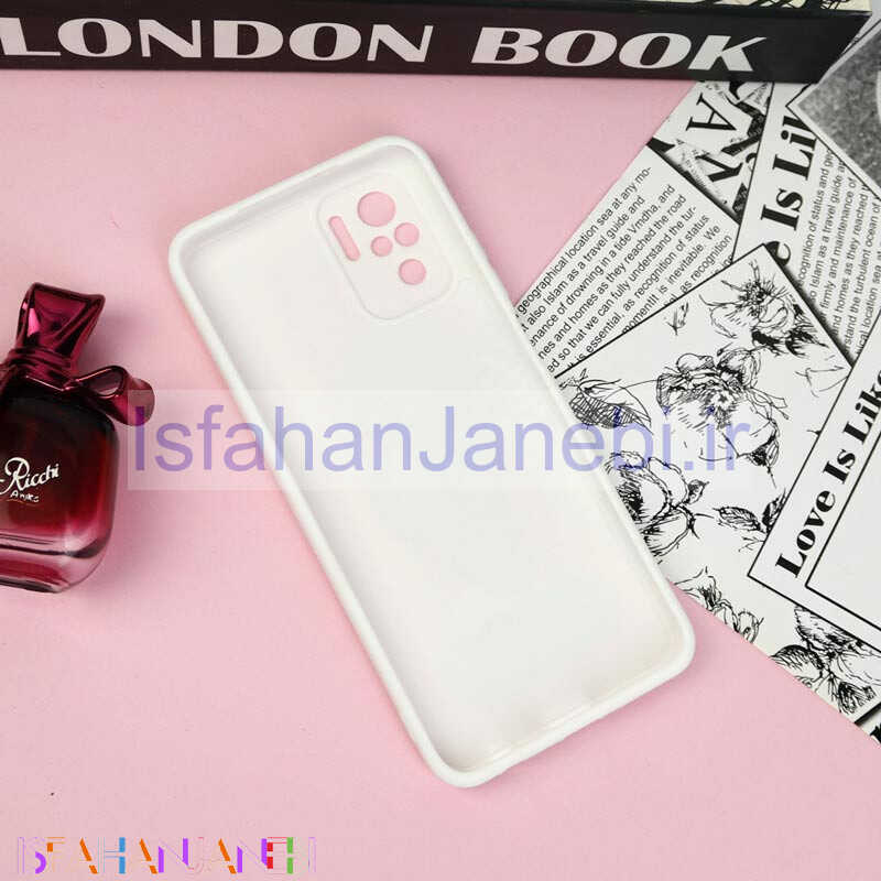 اصفهان جانبی-قاب طرحدار IMD 3D محافظ لنزدار Xiaomi Redmi Note 10 4G