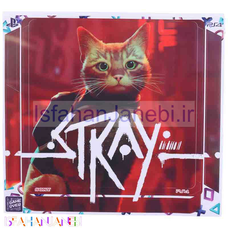 اصفهان جانبی-اسکین پلی استیشن 4 اسلیم طرح STRAY