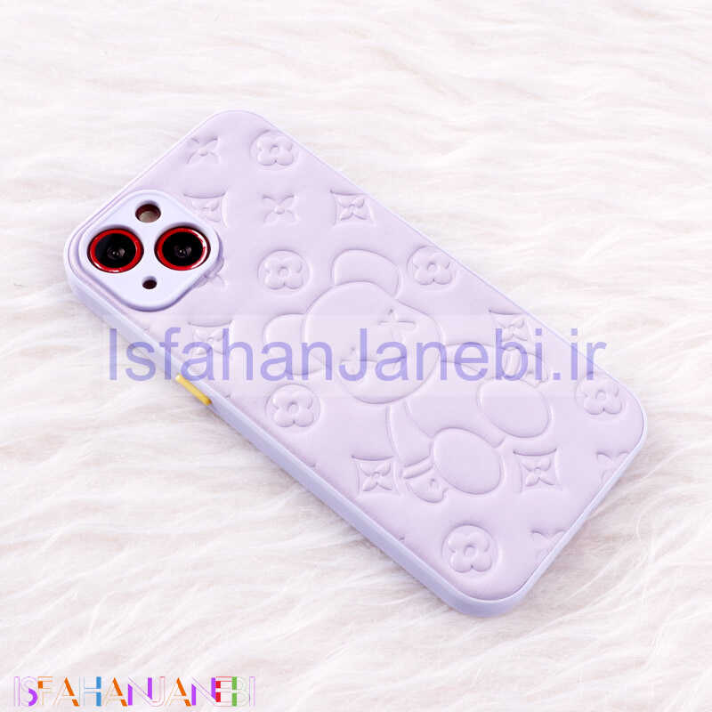 اصفهان جانبی-قاب چرمی پافر Ted محافظ لنزدار iPhone 13