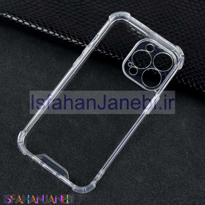 اصفهان جانبی-قاب محافظ لنزدار PC ضدضربه کپسولی شفاف iPhone 13 Pro