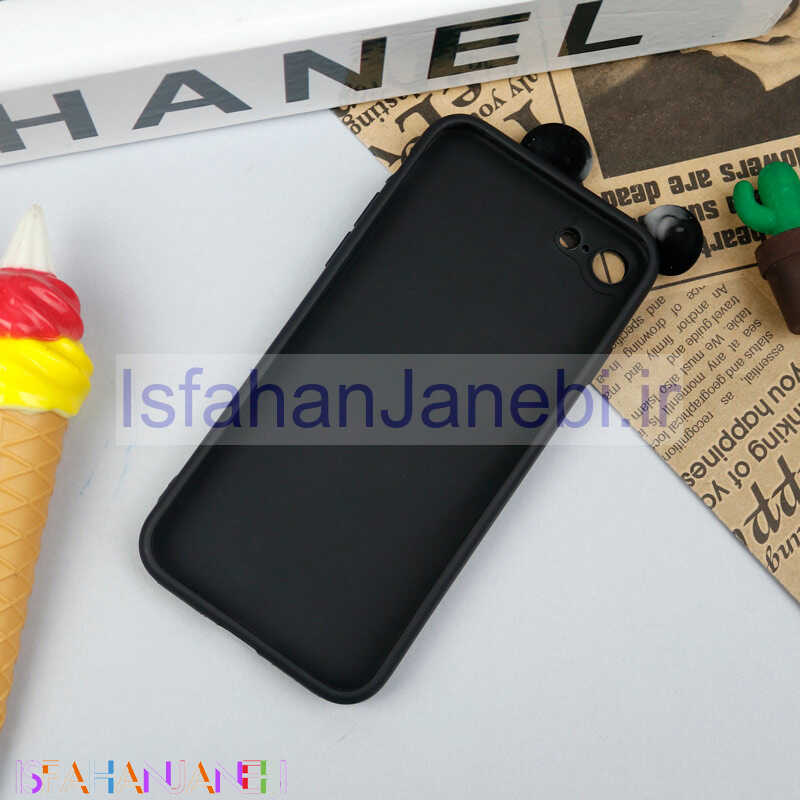 اصفهان جانبی-قاب سیلیکونی عروسکی محافظ لنزدار طرح Mickey Mouse آیفون iPhone 7/8