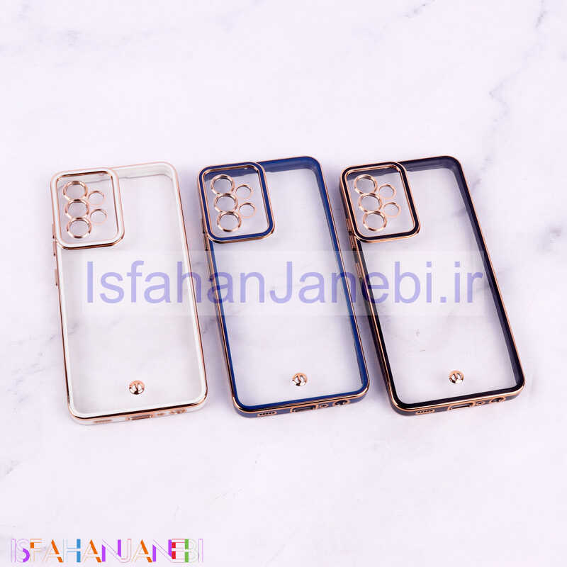 اصفهان جانبی-قاب Space سامسونگ Galaxy A32 4G دور رنگی محافظ لنزدار