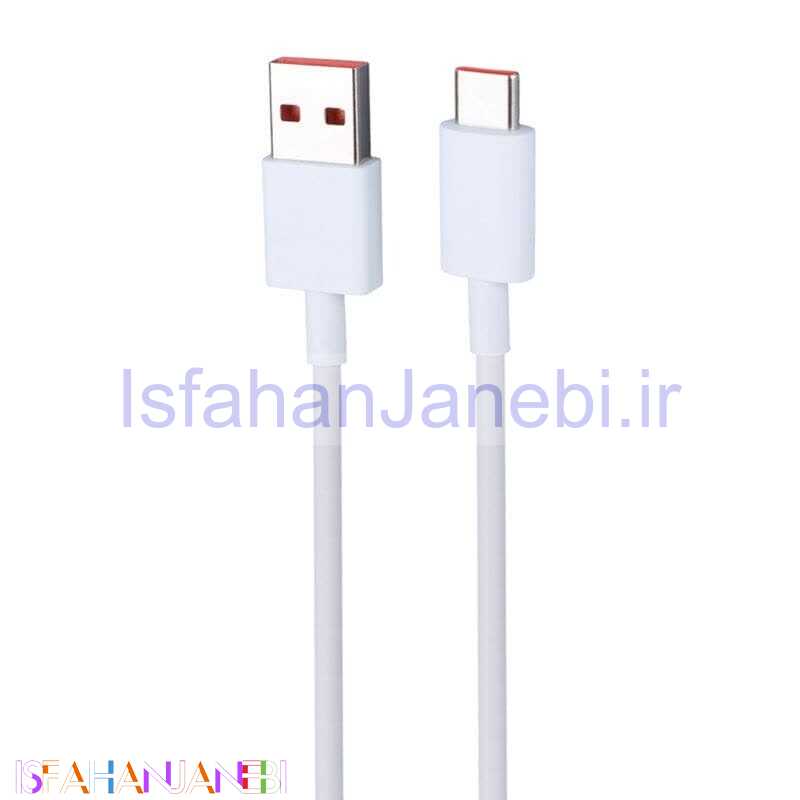 اصفهان جانبی-کابل تایپ سی فست شارژ Xiaomi L24240 4A 45W 1m سرجعبه