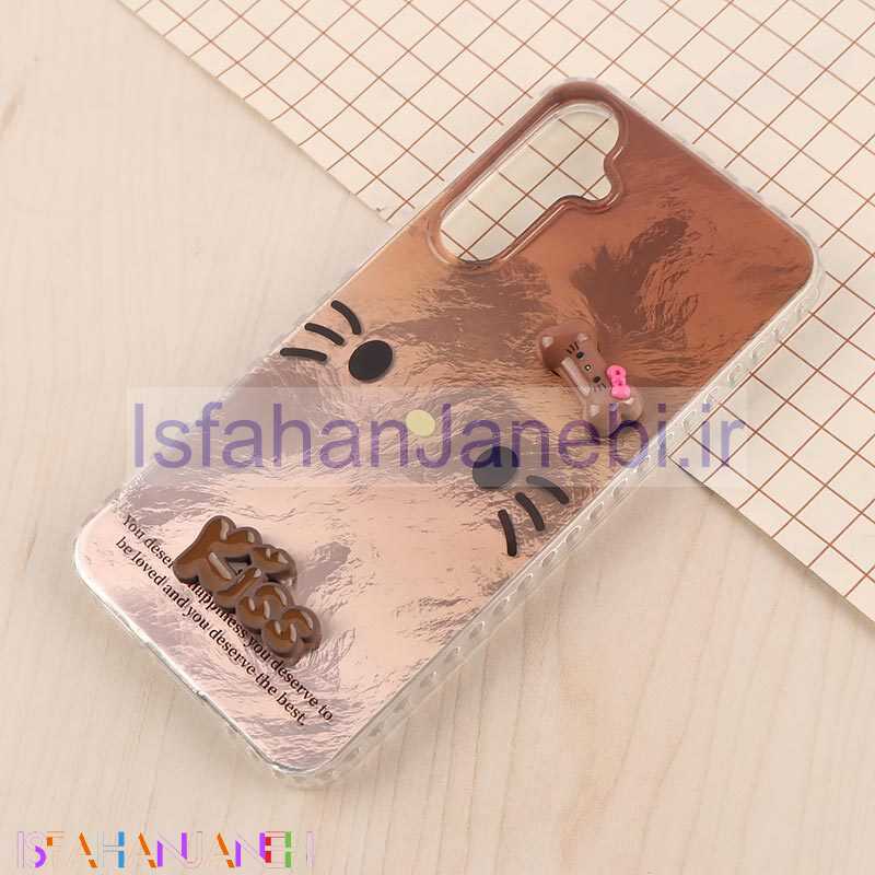 اصفهان جانبی-قاب IMD سامسونگ Galaxy S23 FE 5G طرح Kitty Kiss برجسته براق