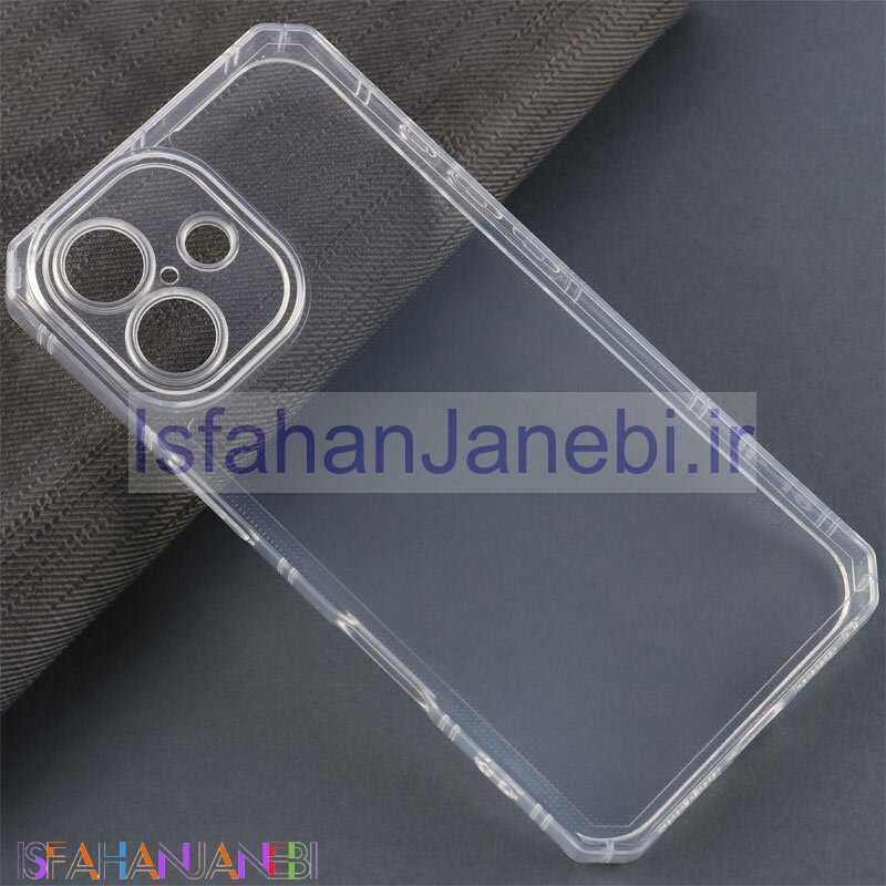 اصفهان جانبی-قاب ژله ای شفاف آیفون 16 محافظ لنزدار