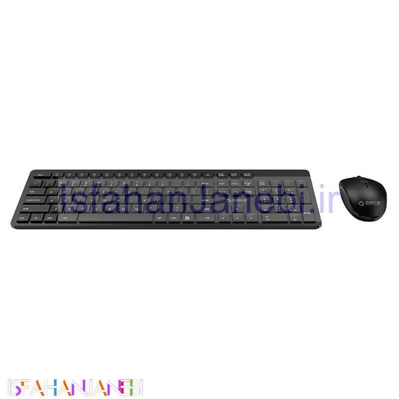 اصفهان جانبی-کیبورد و موس بی سیم اوریکو WKM01