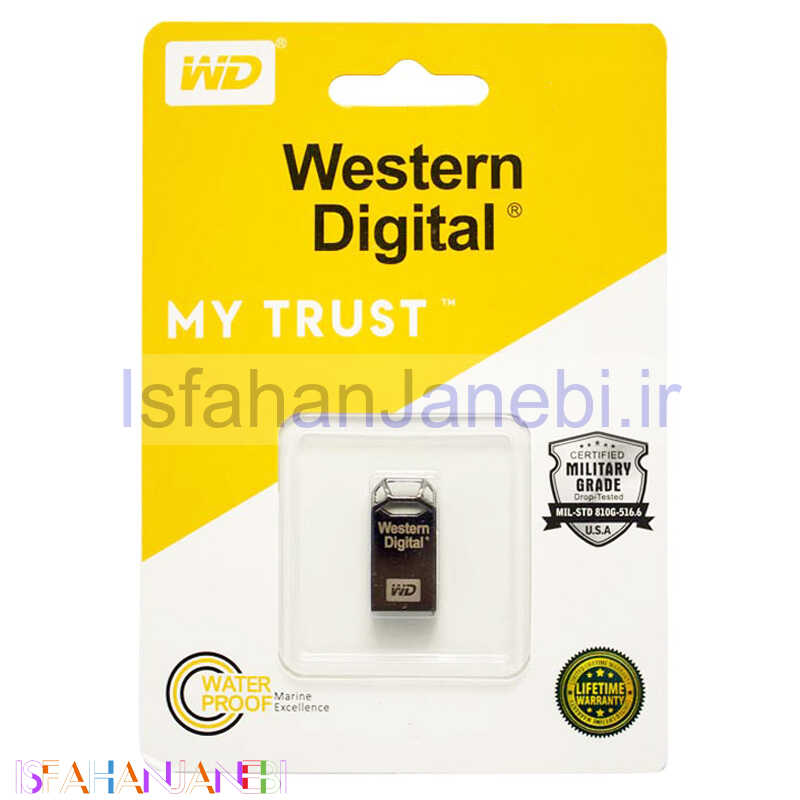 اصفهان جانبی-فلش 32 گیگ وسترن دیجیتال Western Digital My Trust