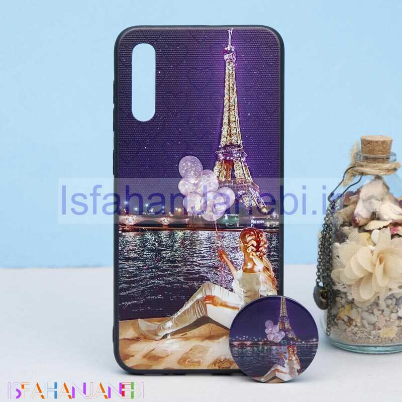 اصفهان جانبی-قاب طرحدار + پاپ سوکت Samsung A30s/A50s کد2 سری B