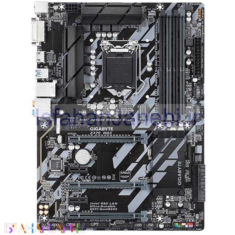 اصفهان جانبی-مادربرد گیگابایت Z370 HD3 rev. 1.0 DDR4