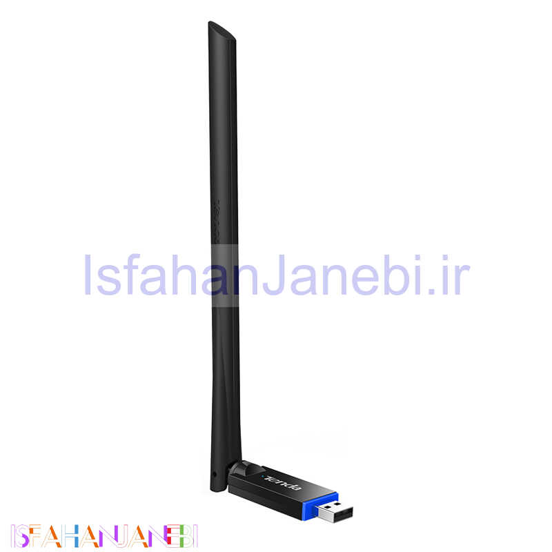اصفهان جانبی-کارت شبکه بی سیم آنتن دار Tenda U10 433Mbps