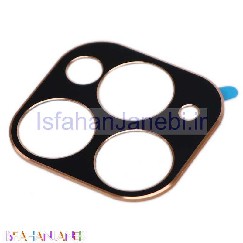 اصفهان جانبی-محافظ دور لنز آلومینیومی iPhone 11 Pro طلایی