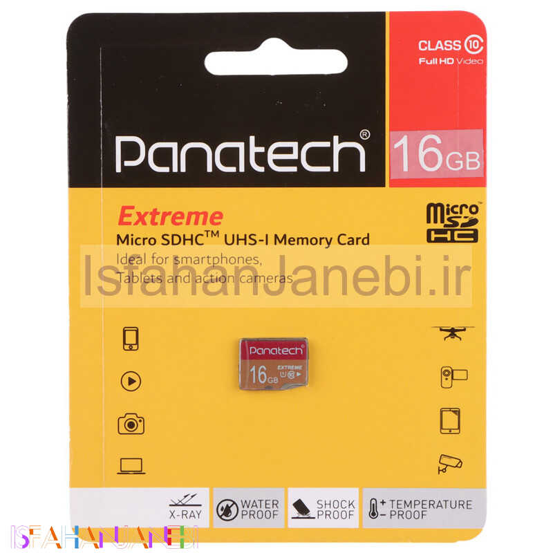 اصفهان جانبی-رم میکرو 16 گیگ پاناتک Panatech Extreme U1 C10 30MB/s