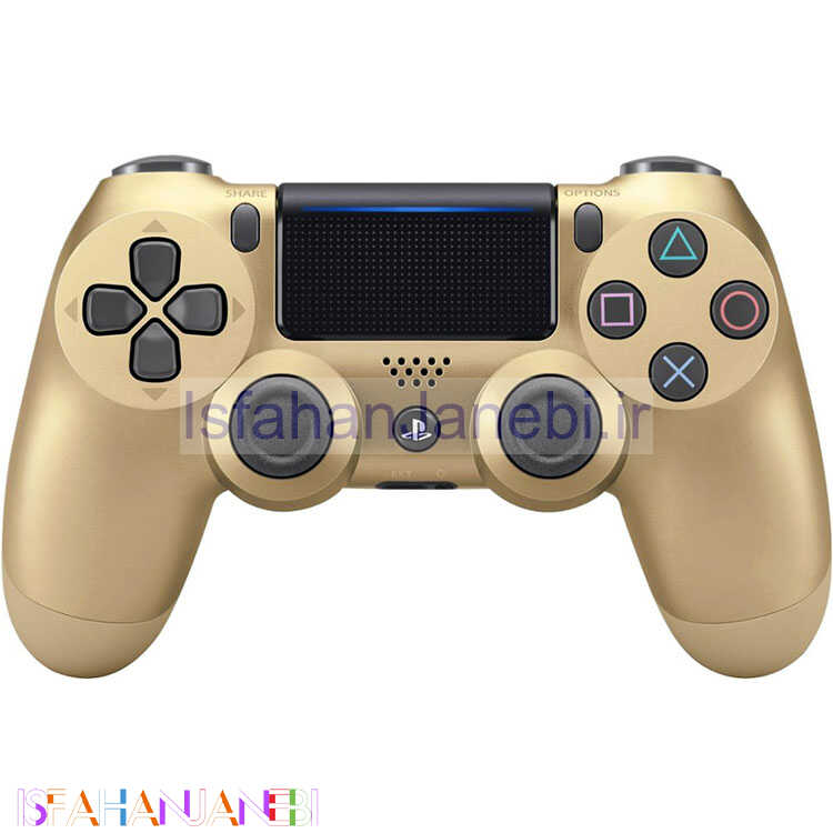 اصفهان جانبی-دسته بی سیم SONY PlayStation 4 DualShock 4 High Copy طلایی پکدار