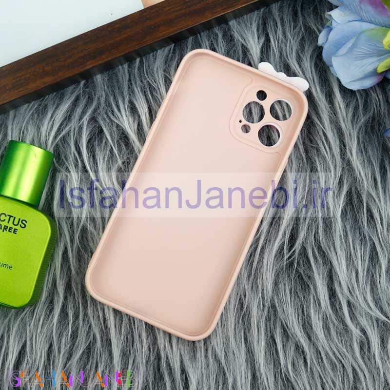 اصفهان جانبی-قاب سیلیکونی عروسکی محافظ لنزدار طرح Daisy آیفون iPhone 12 Pro