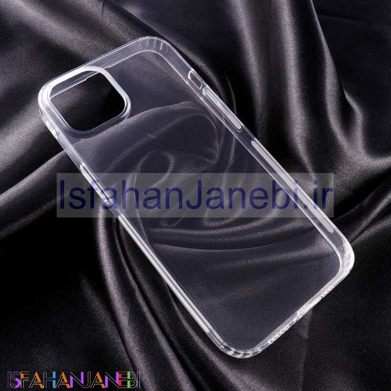 اصفهان جانبی-قاب ژله ای ساده بی رنگ iPhone 14