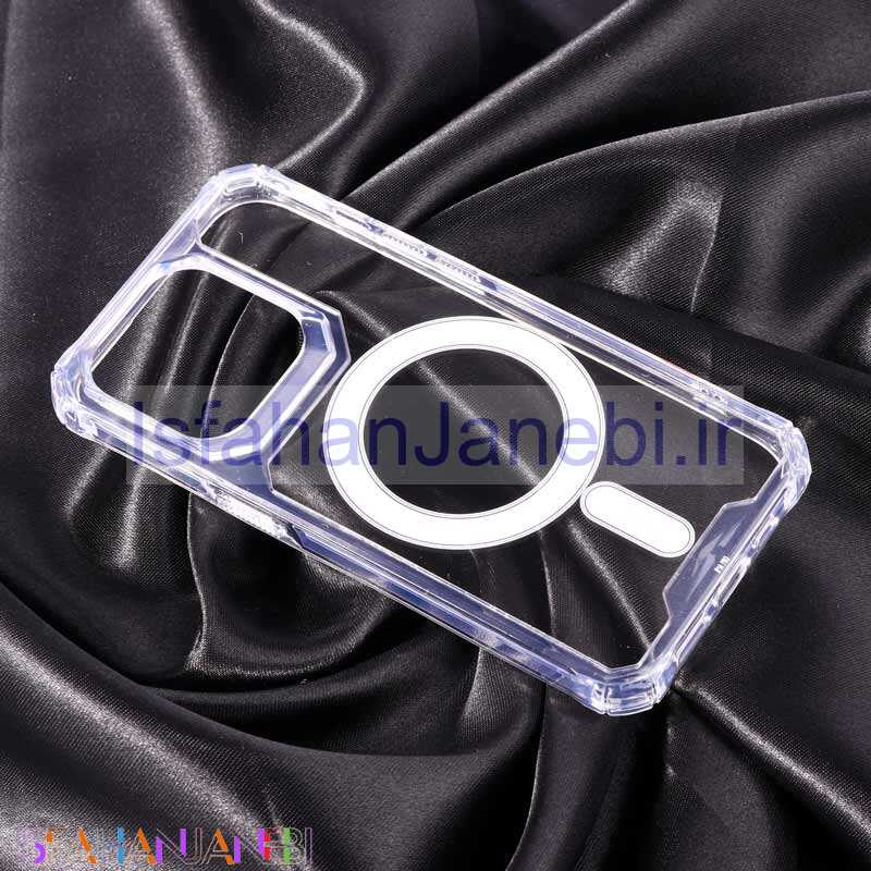 اصفهان جانبی-قاب ضد ضربه شفاف Q.Series مگ سیف iPhone 14 Pro