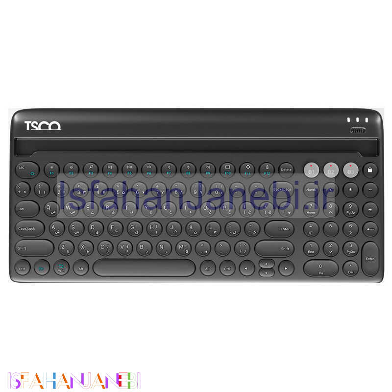 اصفهان جانبی-کیبورد بی سیم تسکو TK 7322BT