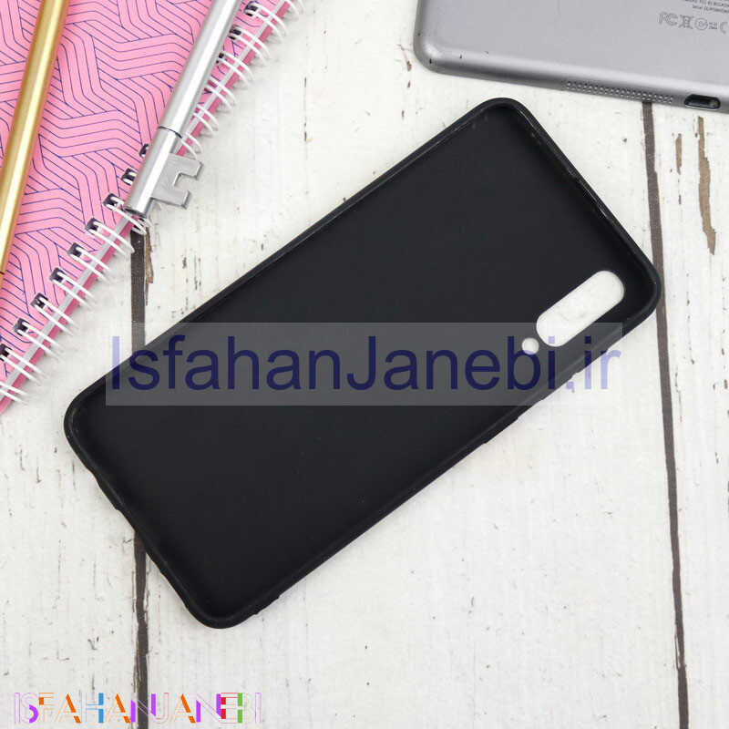 اصفهان جانبی-قاب ژله ای ساده Samsung Galaxy A50 مشکی