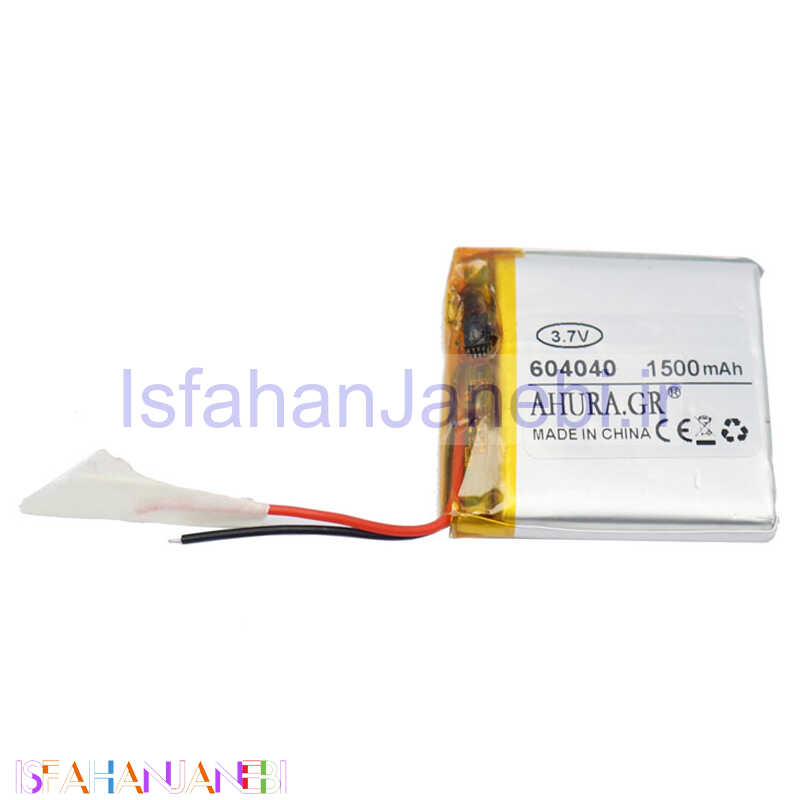 اصفهان جانبی-باتری لیتیوم 1500mAh 6*39*40mm 604040