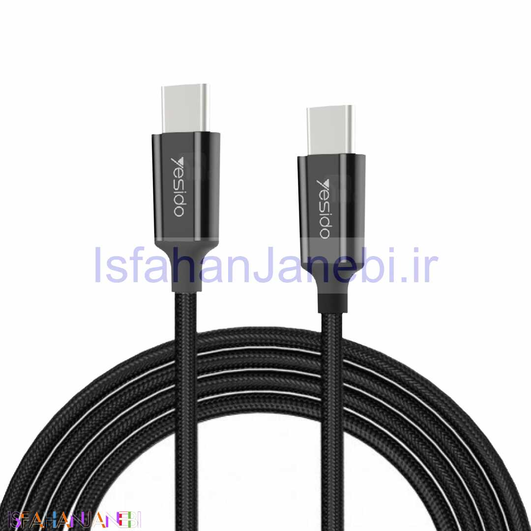 اصفهان جانبی-کابل Yesido CA29 Type-C To Type-C 1.2m