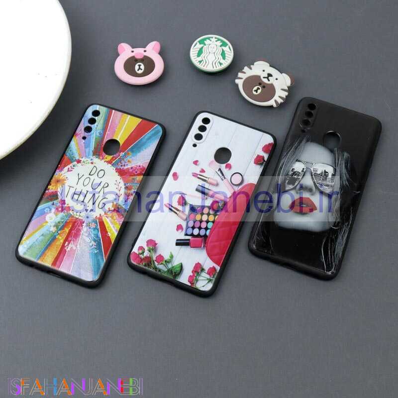 اصفهان جانبی-قاب محافظ لنز دار فانتزی برجسته دخترانه سامسونگ A20s سری 6