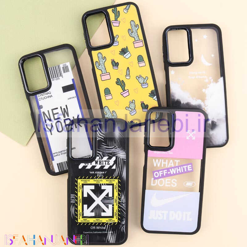 اصفهان جانبی-قاب PC متال ایرون طرح دار Samsung Galaxy A14 4G / A14 5G