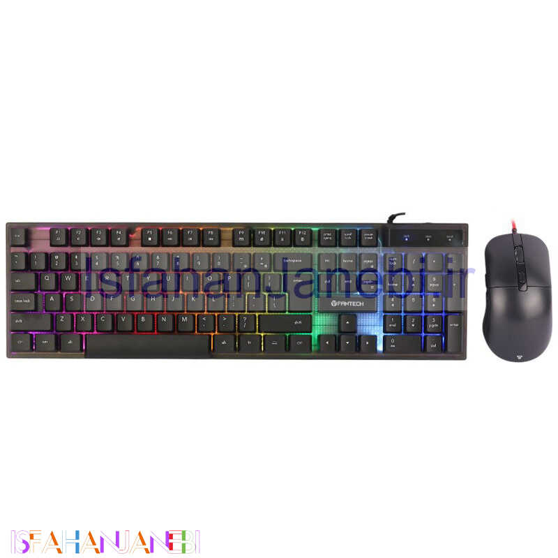 اصفهان جانبی-کیبورد و موس گیمینگ فنتک P31 + پد موس
