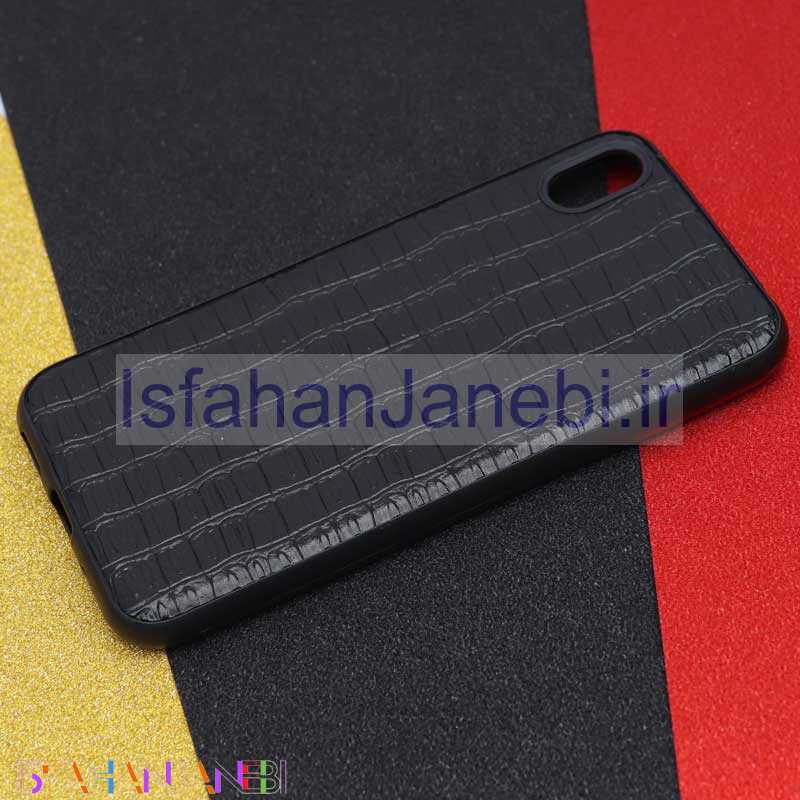 اصفهان جانبی-قاب چرمی پوست ماری Huawei Y5 2019