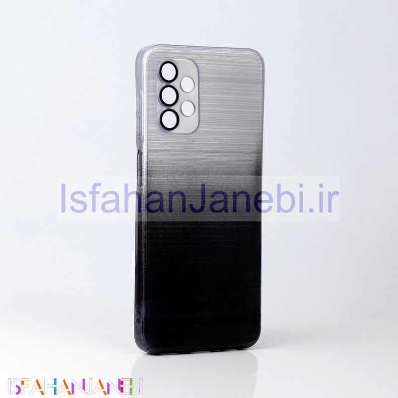 اصفهان جانبی-قاب PC براق محافظ لنزدار دو رنگ Samsung Galaxy A13 4G