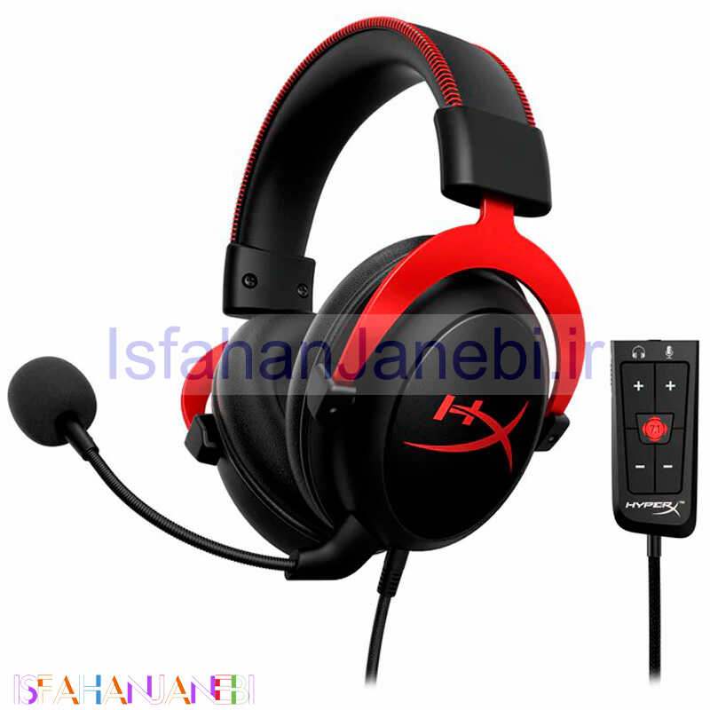 اصفهان جانبی-هدست گیمینگ سیم دار HyperX Cloud II