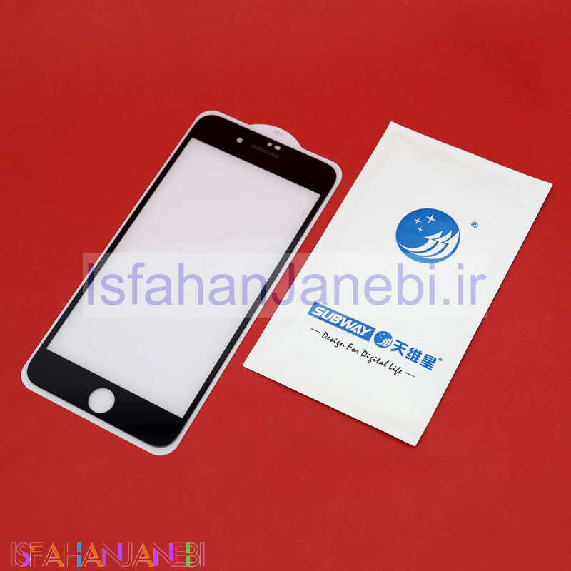 اصفهان جانبی-گلس فول Subway فیلتردار iPhone 7/8 Plus مشکی