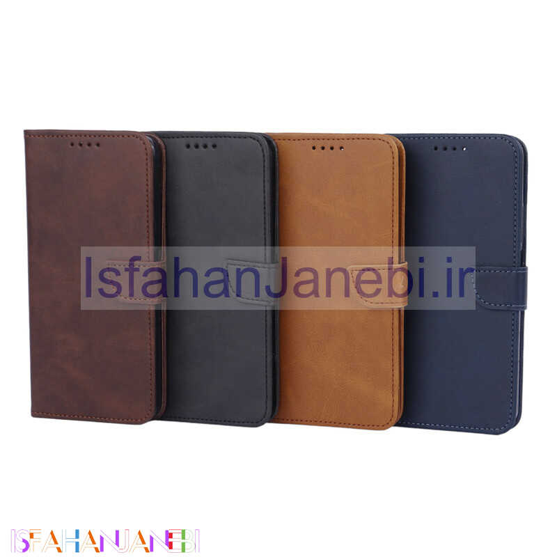 اصفهان جانبی-کیف چرمی مگنتی Xiaomi Redmi Note 12 4G