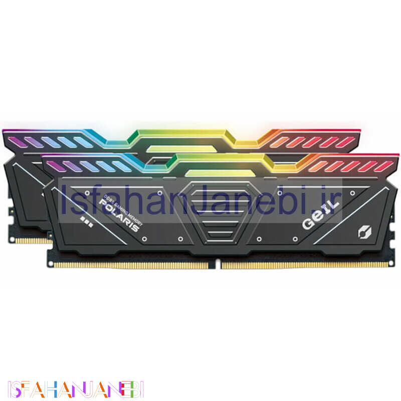 اصفهان جانبی-رم کامپیوتر گیل Polaris RGB DDR5 32GB Dual 5200MHz CL42