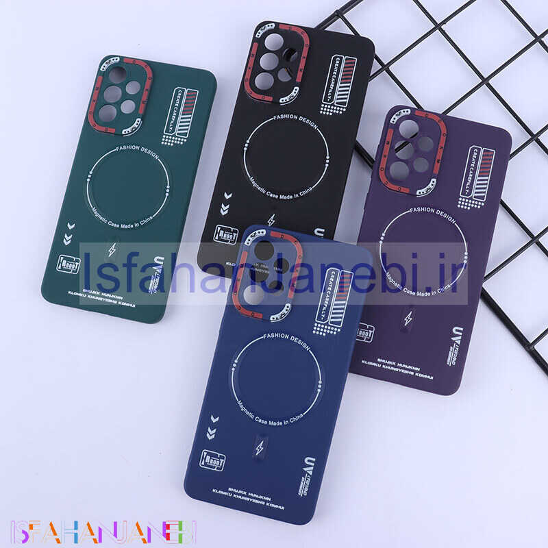 اصفهان جانبی-قاب ژله ای Dcokm سامسونگ Galaxy A73 طرح مگ سیف محافظ لنزدار