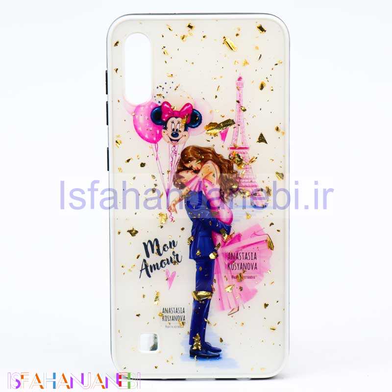 اصفهان جانبی-قاب ماربل فانتزی طلایی Samsung Note 10 Plus کد10