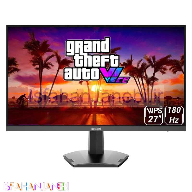 اصفهان جانبی-مانیتور گیمینگ ردراگون GM27X5IPS سایز 27 اینچ