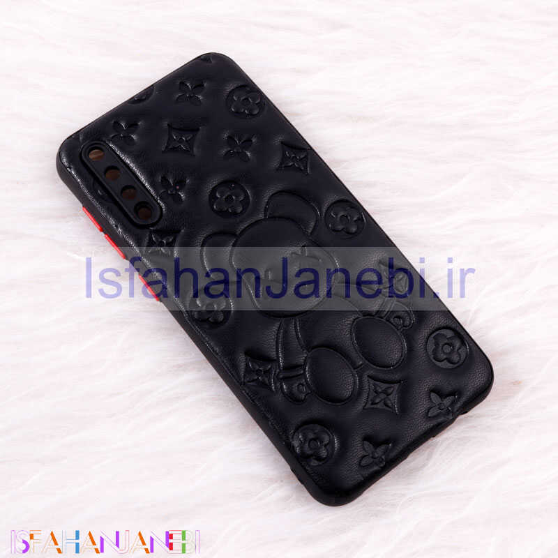 اصفهان جانبی-قاب چرمی پافر Ted محافظ لنزدار Samsung Galaxy A50