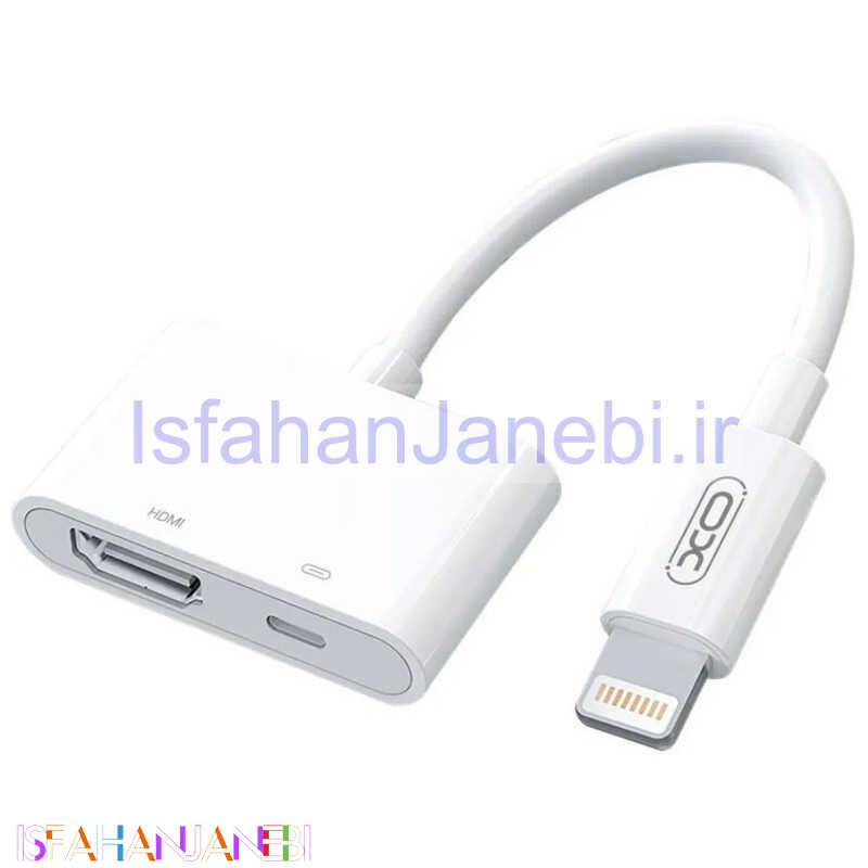 اصفهان جانبی-تبدیل XO XO-HUB005 Lightning To HDMI / Lightning