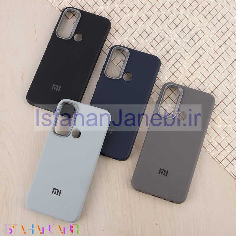 اصفهان جانبی-قاب چرمی ژله ای Leather شیائومی Redmi Note 8 لوگودار