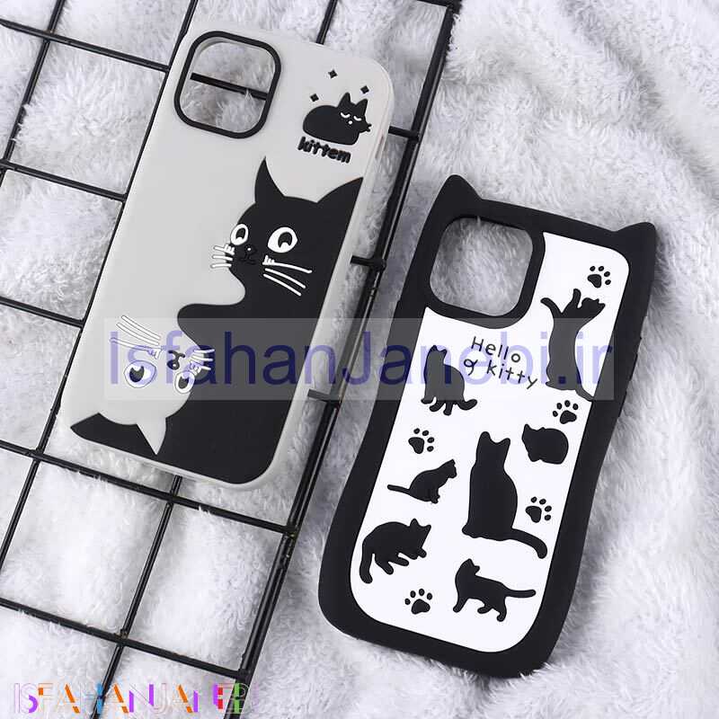 اصفهان جانبی-قاب سیلیکونی Vip Max آیفون iPhone 12 / 12 Pro طرح گربه
