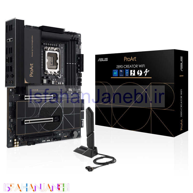اصفهان جانبی-مادربرد ایسوس ProArt Z890-CREATOR WIFI DDR5