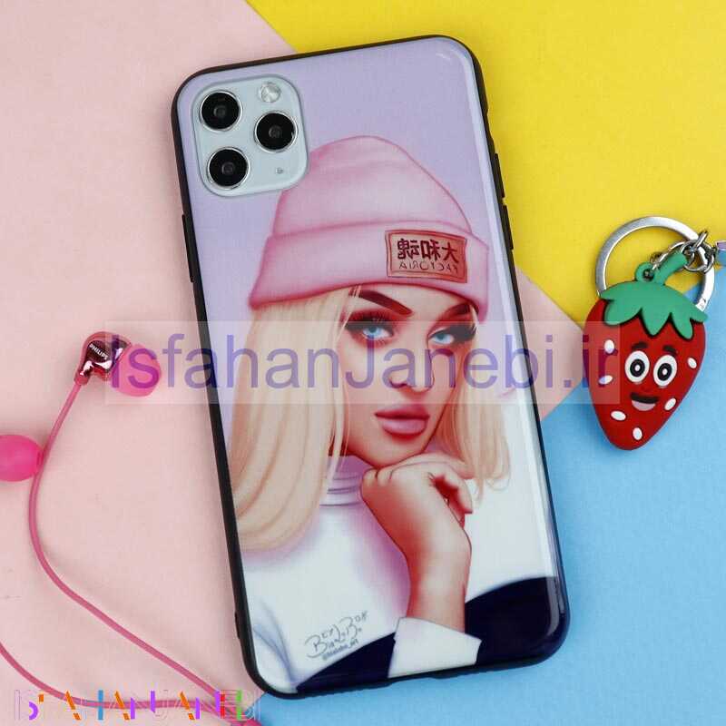 اصفهان جانبی-قاب فانتزی دخترانه کد23 آیفون iPhone 11 Pro Max سری 2