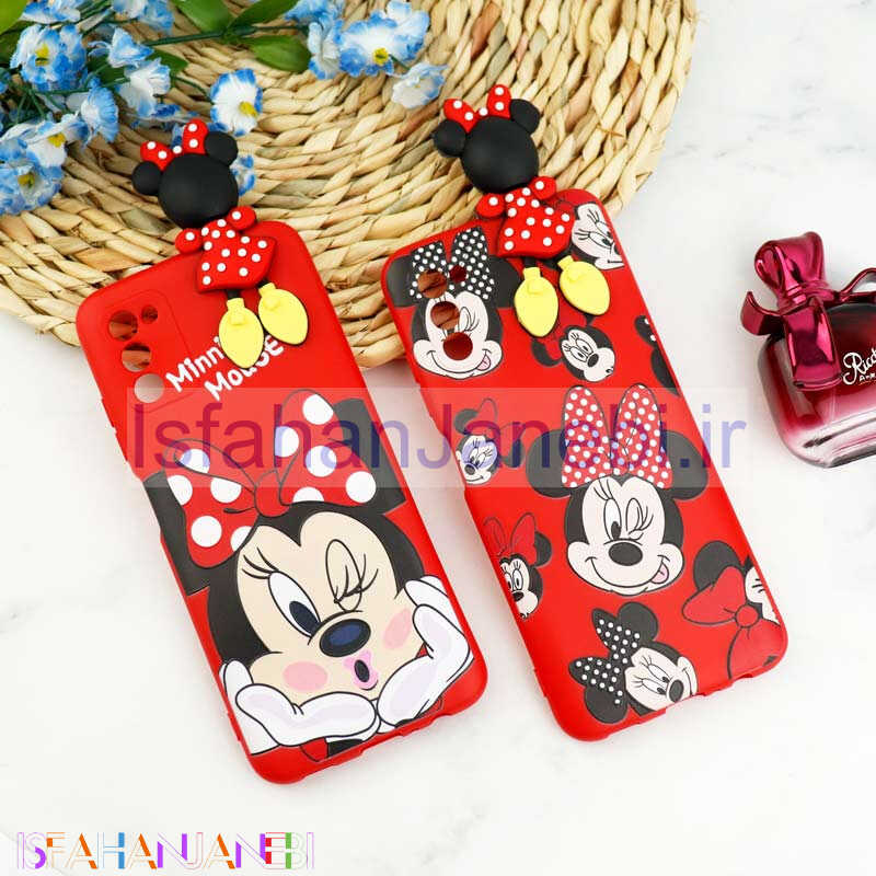اصفهان جانبی-قاب سیلیکونی محافظ لنزدار میکی موس Samsung Galaxy A03s