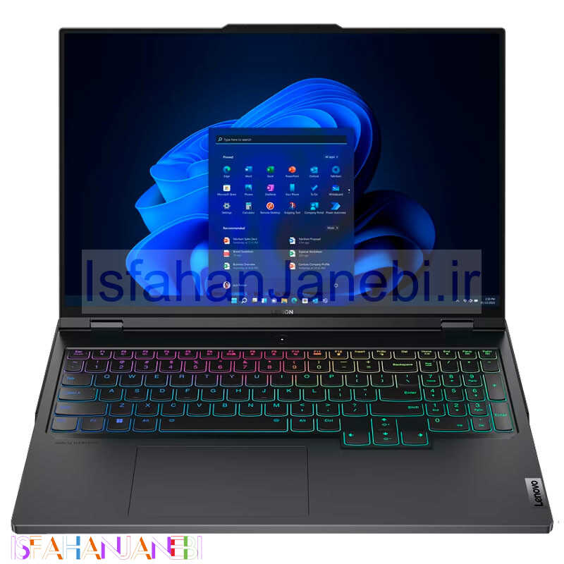 اصفهان جانبی-لپ تاپ Lenovo Legion Pro 7 16IRX8H Core i9 (13900HX) 32GB 2TB SSD NVIDIA 12GB 16″ WQXGA