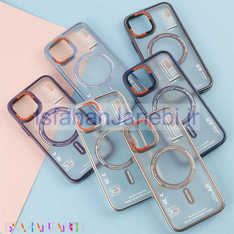 اصفهان جانبی-قاب ضد ضربه اورجینال MKUIONGH مگ سیف طرح دار iPhone 12 / 12 Pro