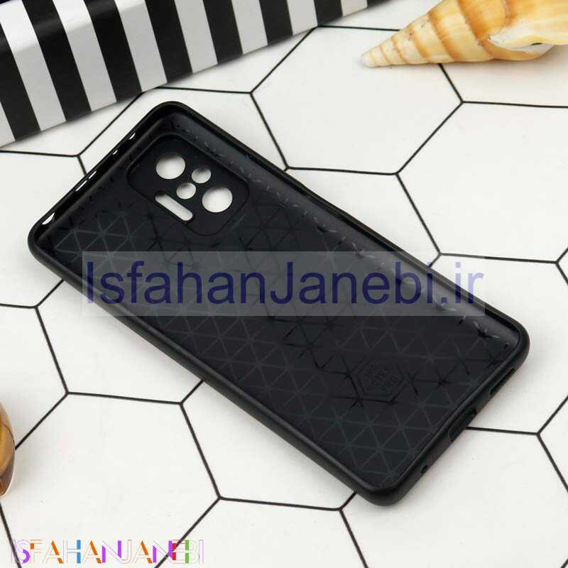 اصفهان جانبی-قاب محافظ لنزدار چرمی BURBERRY شیائومی Redmi Note 10 Pro