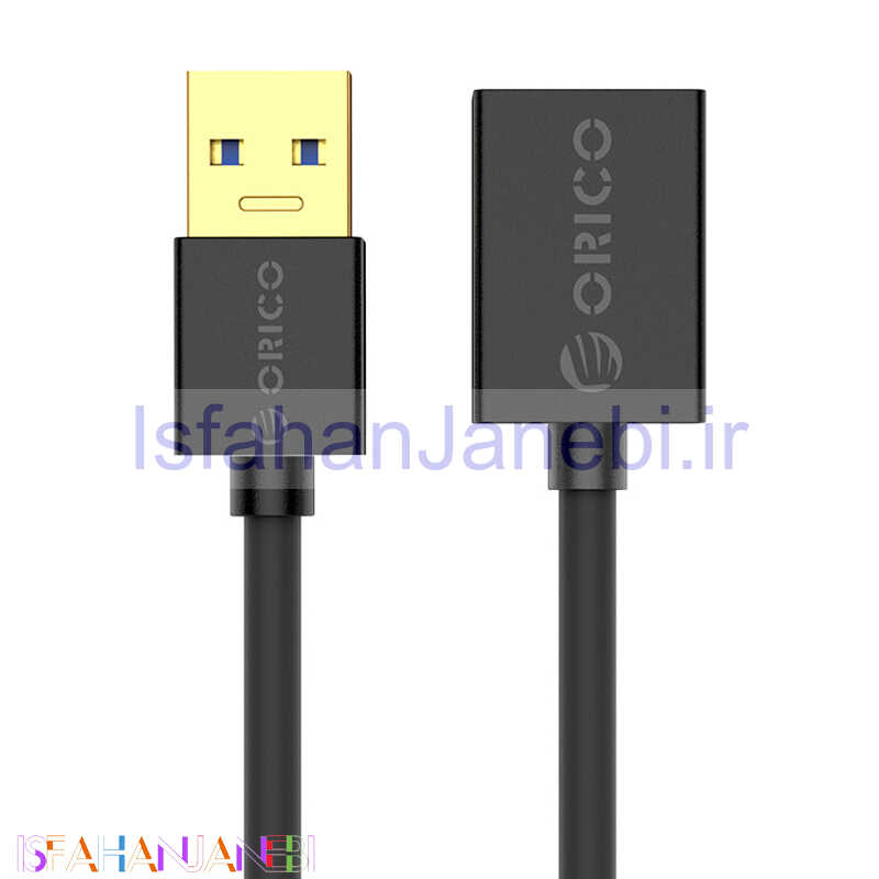 اصفهان جانبی-کابل افزایش طول Orico U3-MAA01 USB3.0 1m