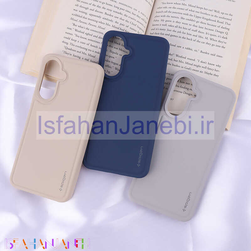 اصفهان جانبی-قاب سیلیکونی ژله ای Spigan سامسونگ Galaxy A26