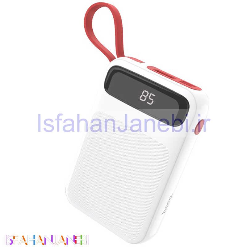 اصفهان جانبی-پاور بانک 10000 هوکو Hoco J40 + کابل آیفونی